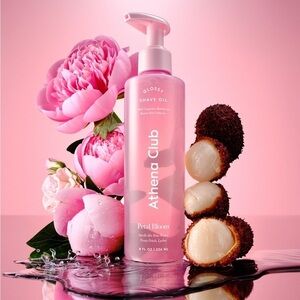 🌸 Athena Club Shave Essentials Bundle | Glossy Shave Oil + Mini Razor Set